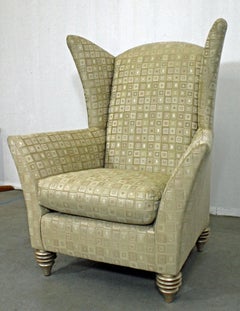 Modern Larry Laslo for Directional Club Wingback Chair