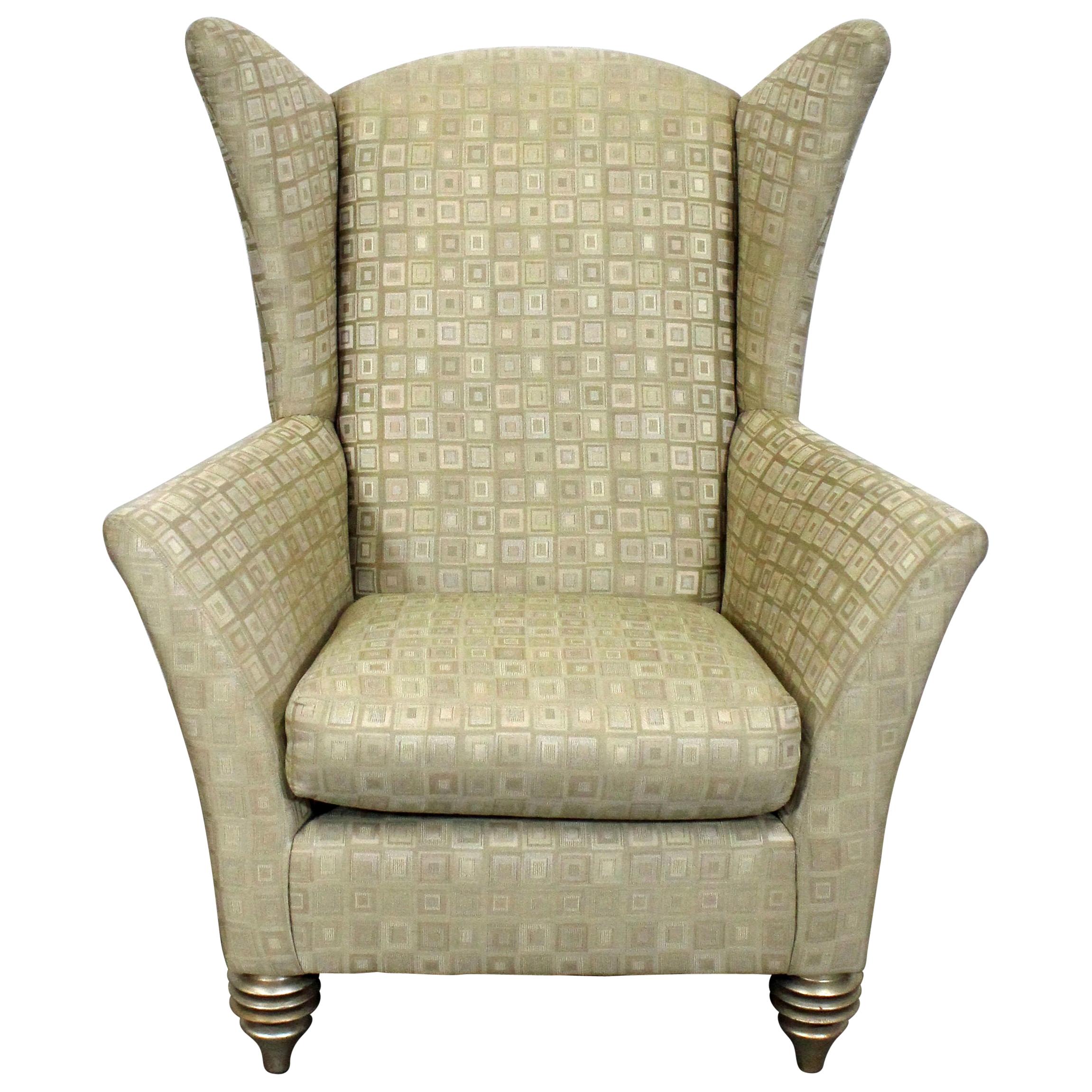 Modern Larry Laslo for Directional Club Wingback Chair