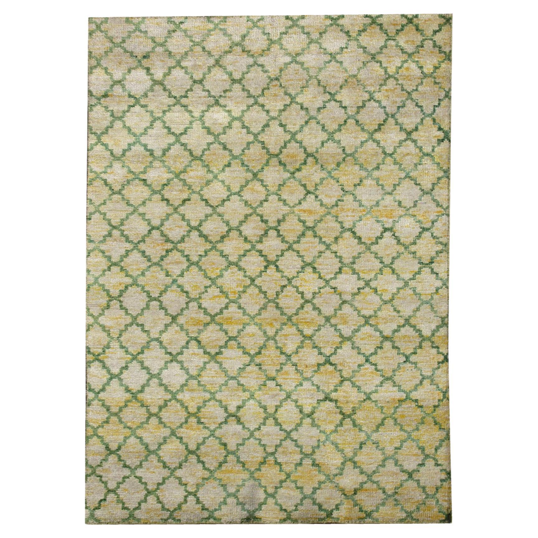 Modern Lattice Rug For Sale