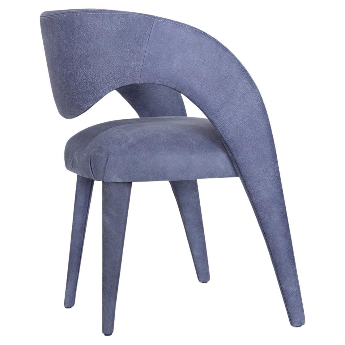 Sillas de Comedor Modernas Laurence, Piel Italiana, Hechas a Mano Portugal by Greenapple
