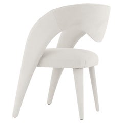 Modern Laurence Dining Chairs, XL Size, Nubuck, Handmade Portugal by Greenapple