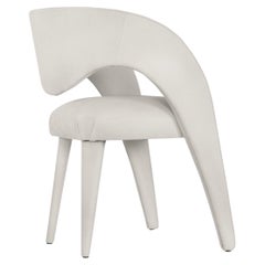 Sedie da pranzo moderne Laurence, pelle di velluto, fatte a mano in Portogallo da Greenapple