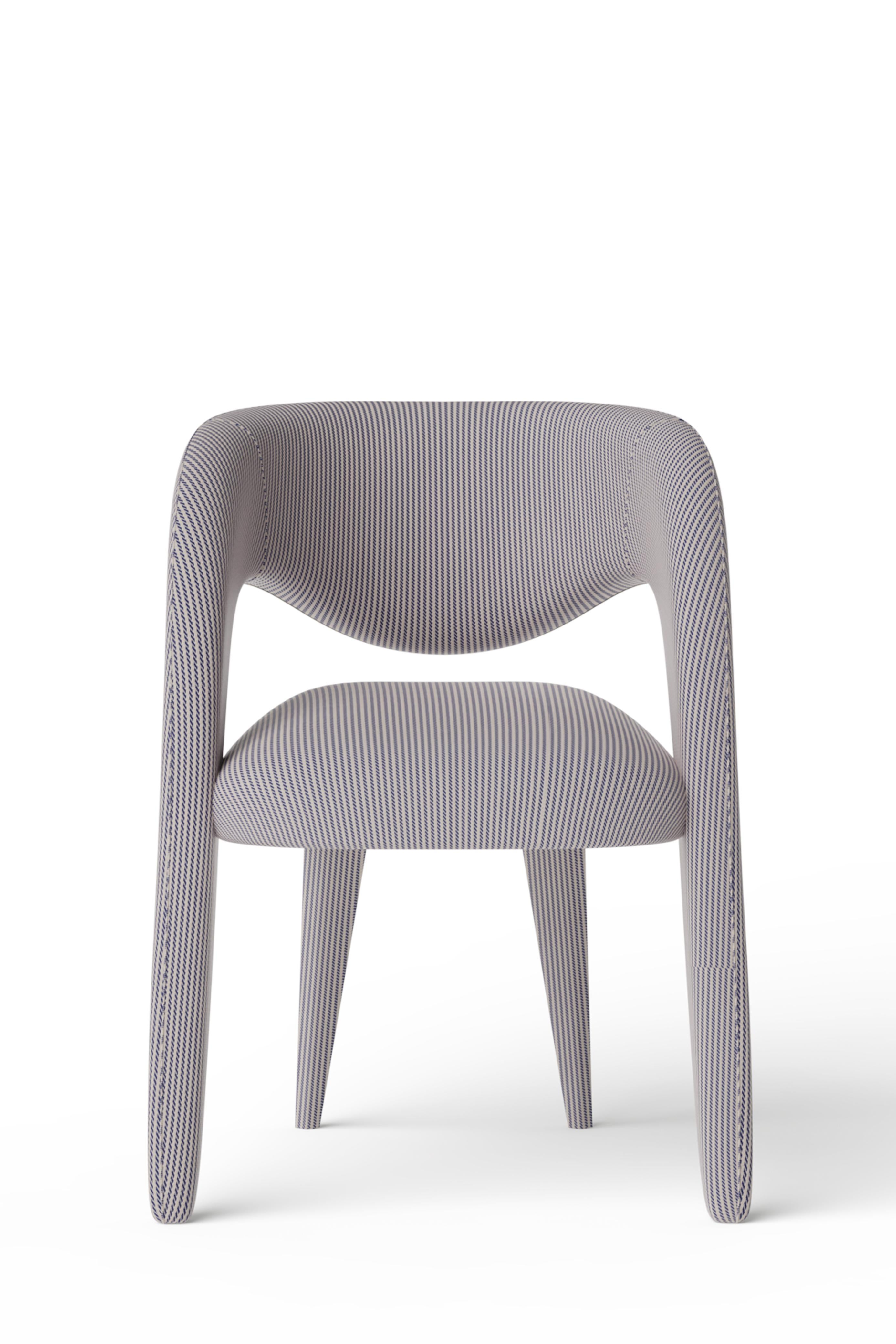 Modern Laurence OUTDOORS Chairs, DEDAR Fabric, Handmade Portugal by Greenapple In New Condition For Sale In Lisboa, PT