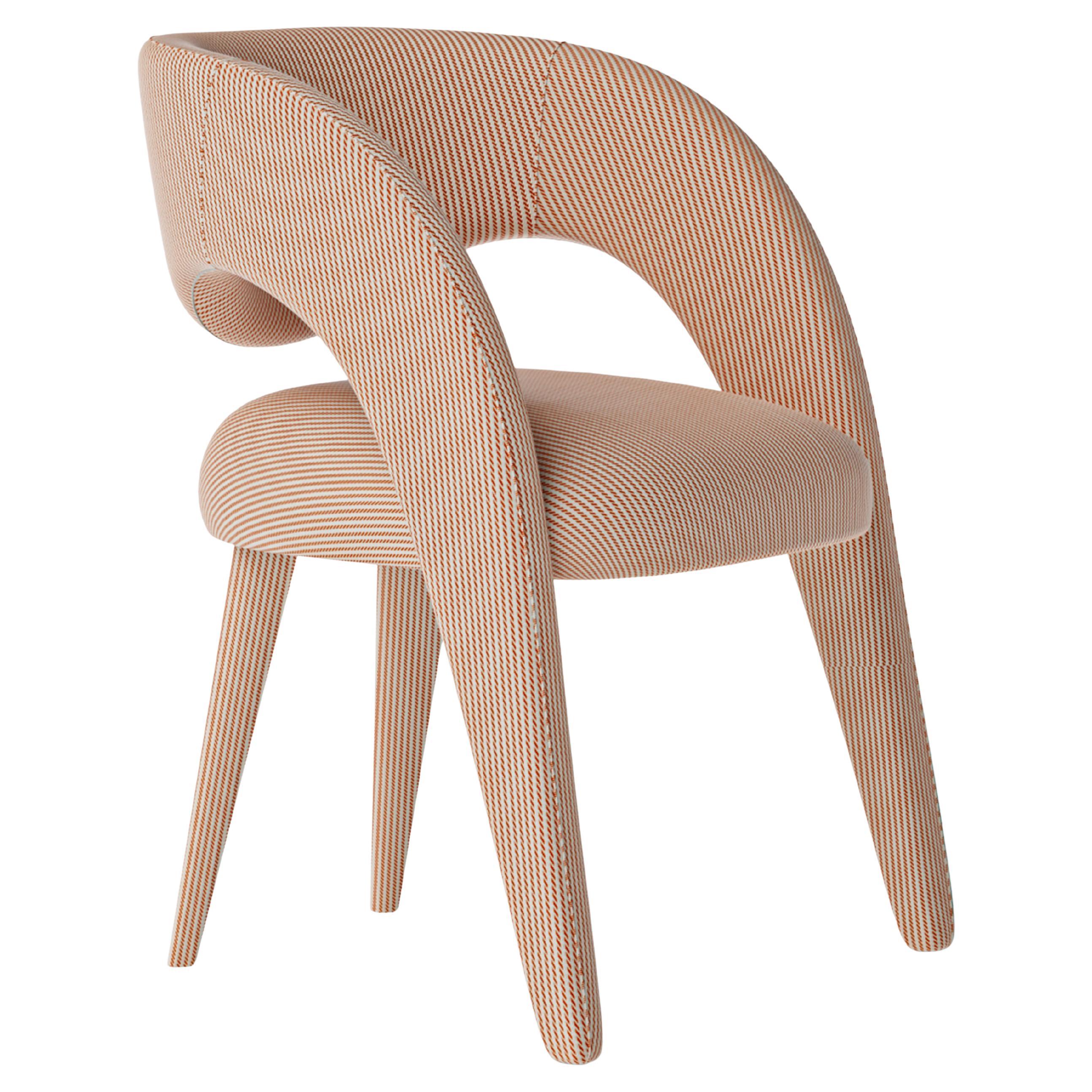 Portuguese Modern Laurence OUTDOORS Chairs, DEDAR Fabric, Handmade Portugal by Greenapple For Sale