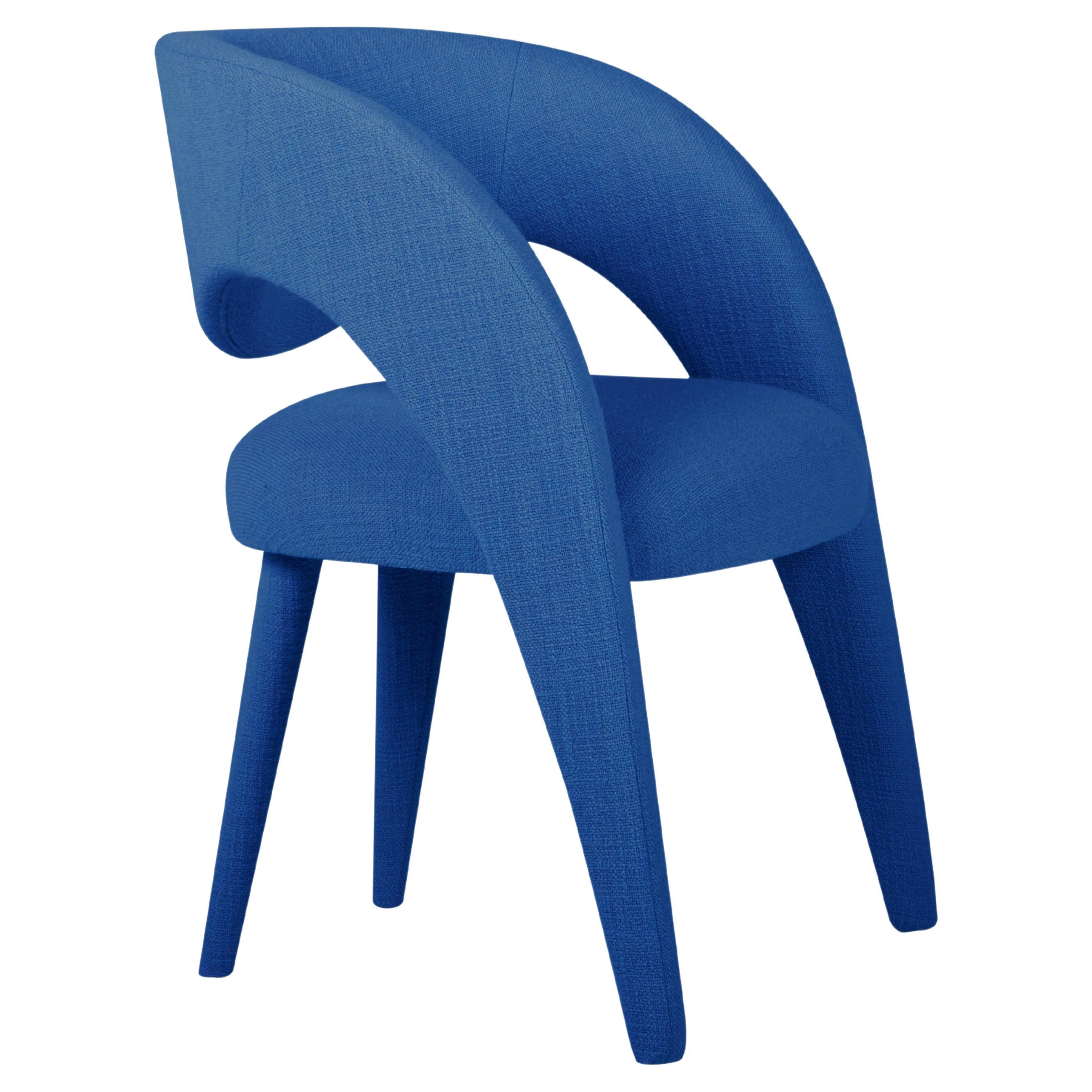 Modern Laurence Outdoors Dining Chairs, Blue, Handmade in Portugal by Greenapple