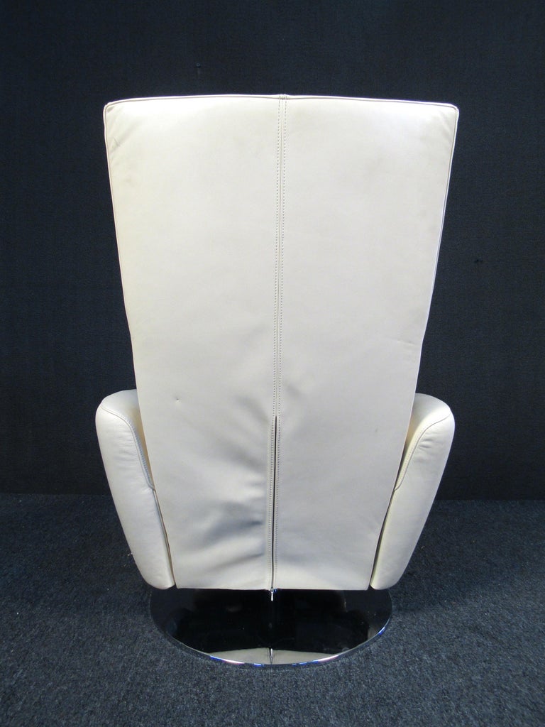 Modern Leather Armchair by FSM For Sale at 1stDibs contemporary