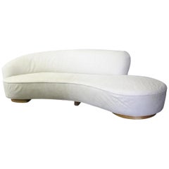 Modern Leather Cloud Sofa