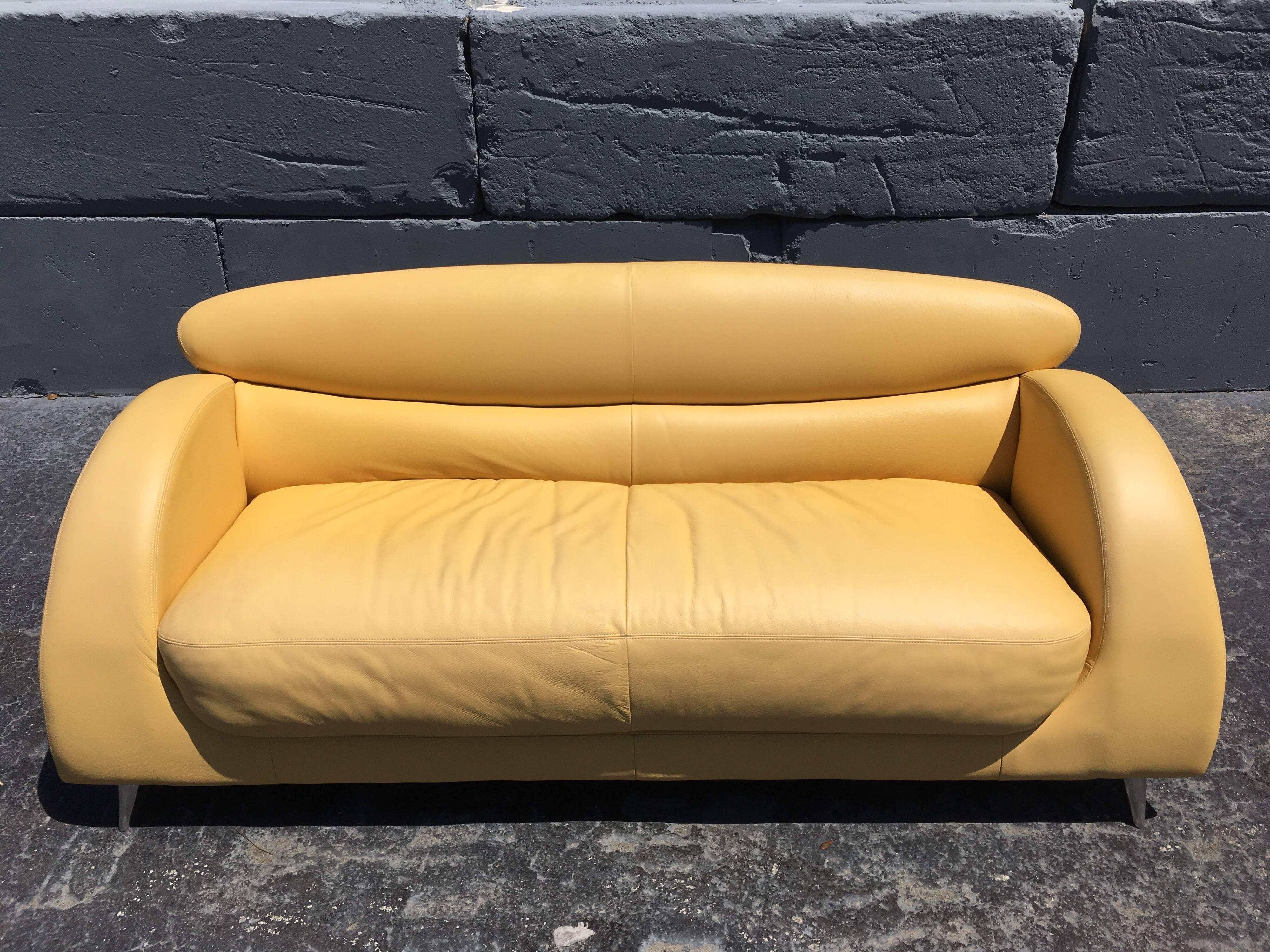 Modern Leather Sofa 1