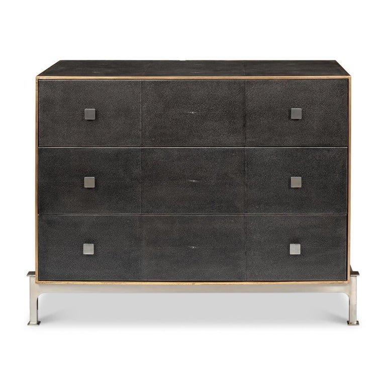 knee length dresses for ladies Rustic Leather Front Bedroom Storage Dresser – Western Passion main image 0