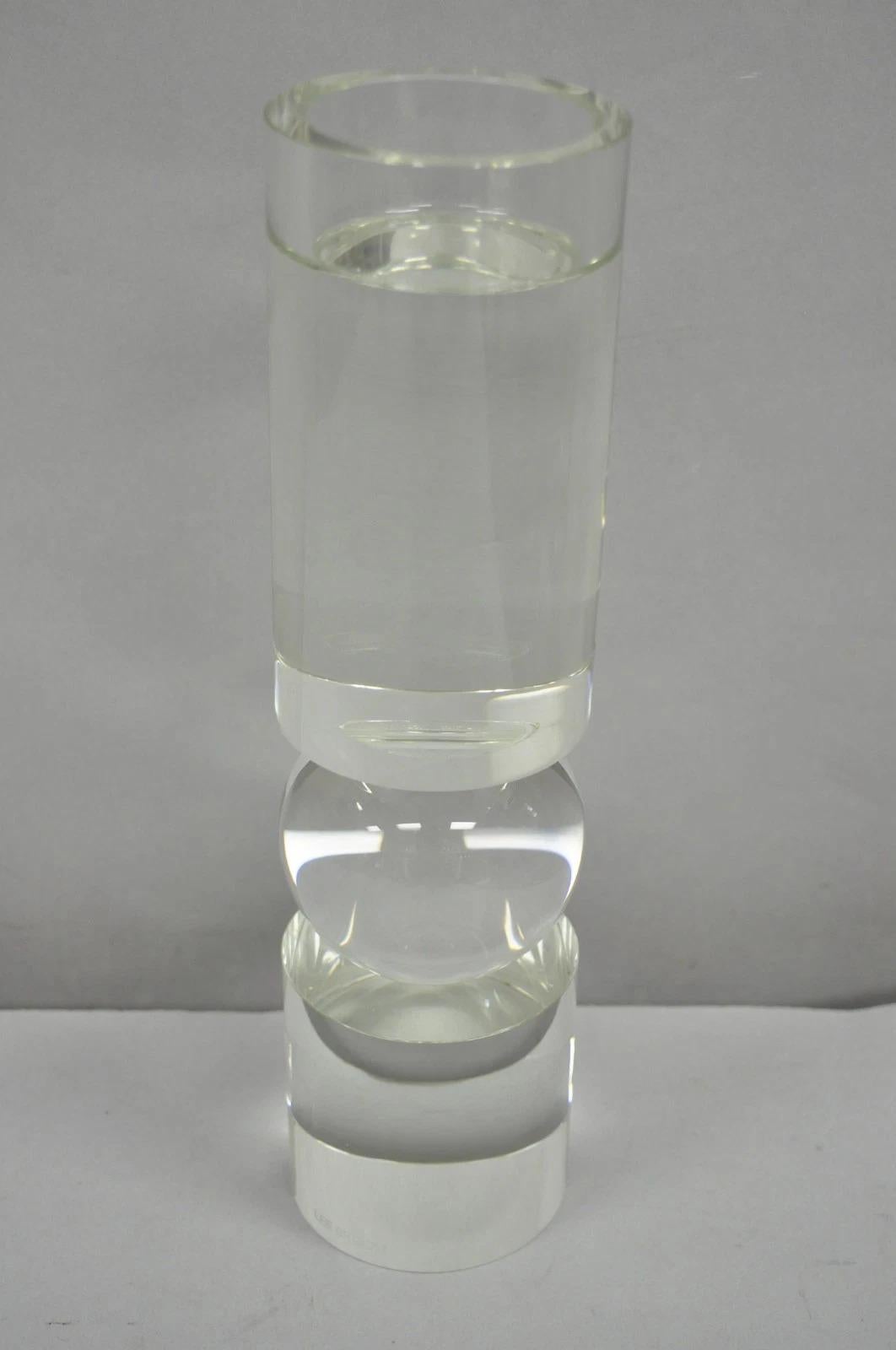 Candelero moderno Lee Broom Fulcrum Art Glass 12