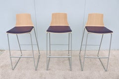 Modern Lievore Altherr Molina for Coalesse Montara650 Bar Stools, New Set of 3