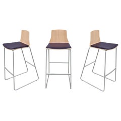 Modern Lievore Altherr Molina for Coalesse Montara650 Bar Stools, New Set of 3