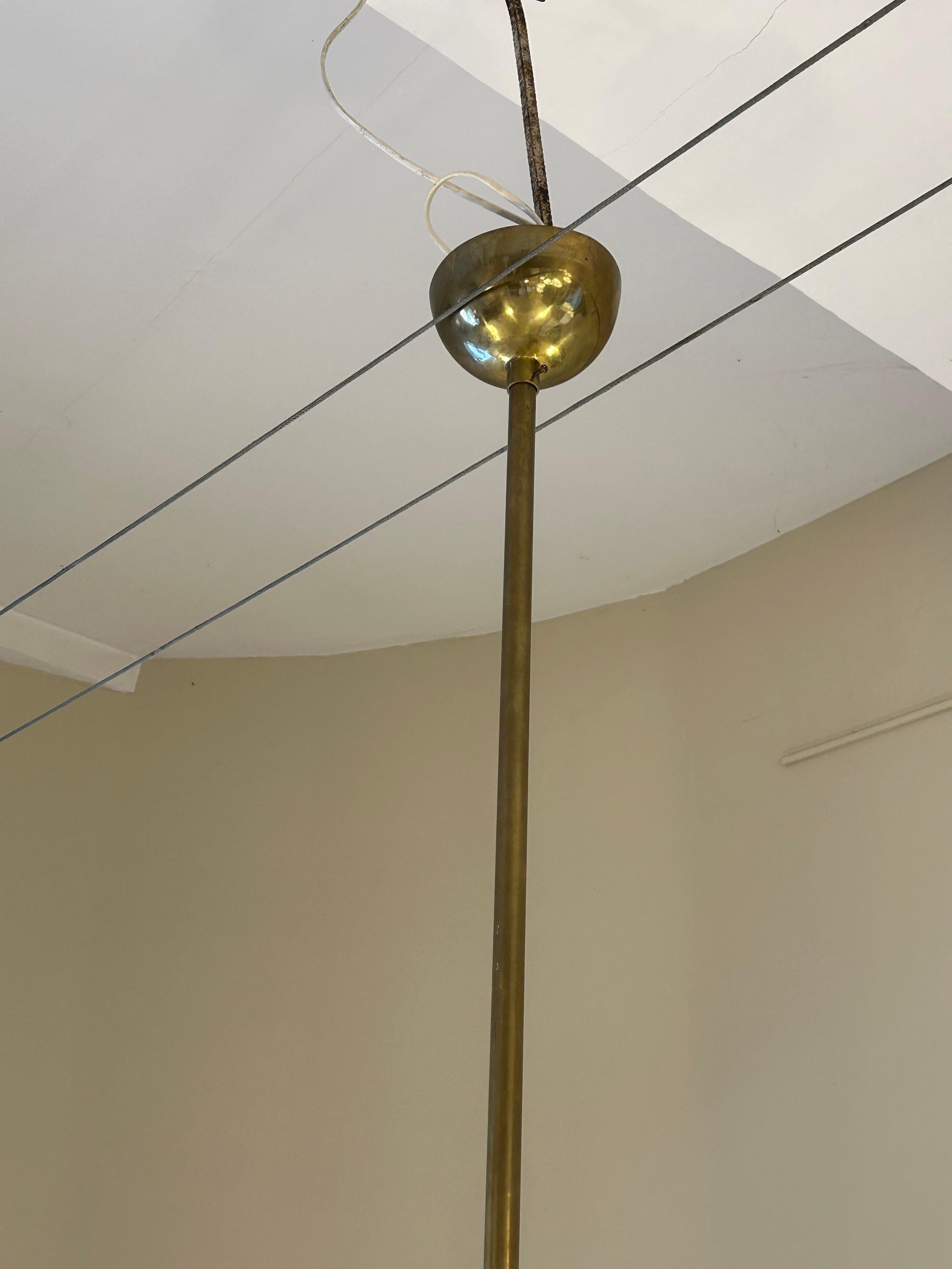 Italiano Apparecchio di illuminazione moderno, metà secolo, italiano in vendita
