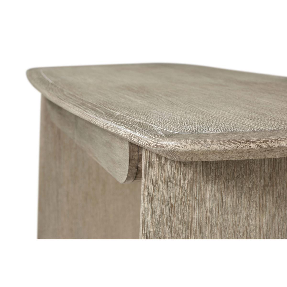 Wood Modern Light Oak Desk For Sale