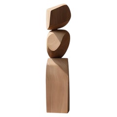 Scultura moderna in Wood Light di NONO Still Stand No120 Collection'S