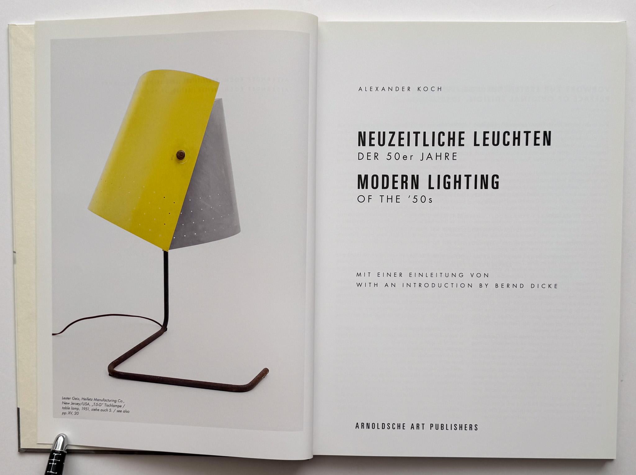 Iluminación moderna de los años 50 (Reimpresión Arnoldsche) Moderno de mediados de siglo en venta