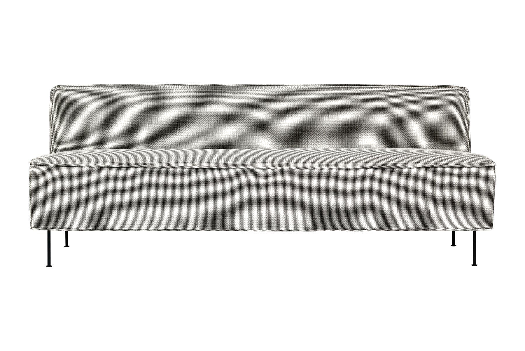 Das Modern Line Sofa wurde 1949 von Greta M. Grossman entworfen. Modern Line war einer ihrer elegantesten und minimalistischsten Entwürfe und wurde besonders dafür gelobt, dass er ihren Hintergrund im skandinavischen Design repräsentiert. Ihre