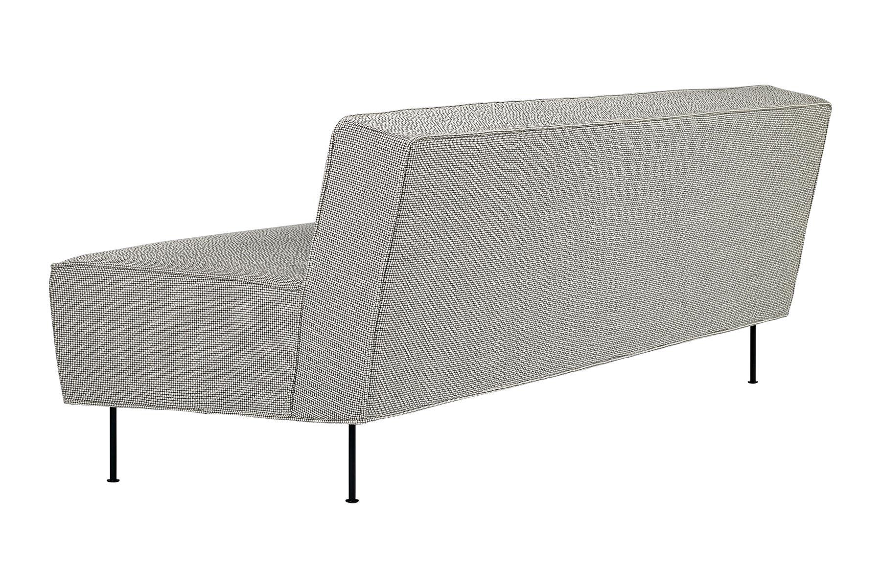Mid-Century Modern Modern Line Sofa, Fully Upholstered, Small For Sale