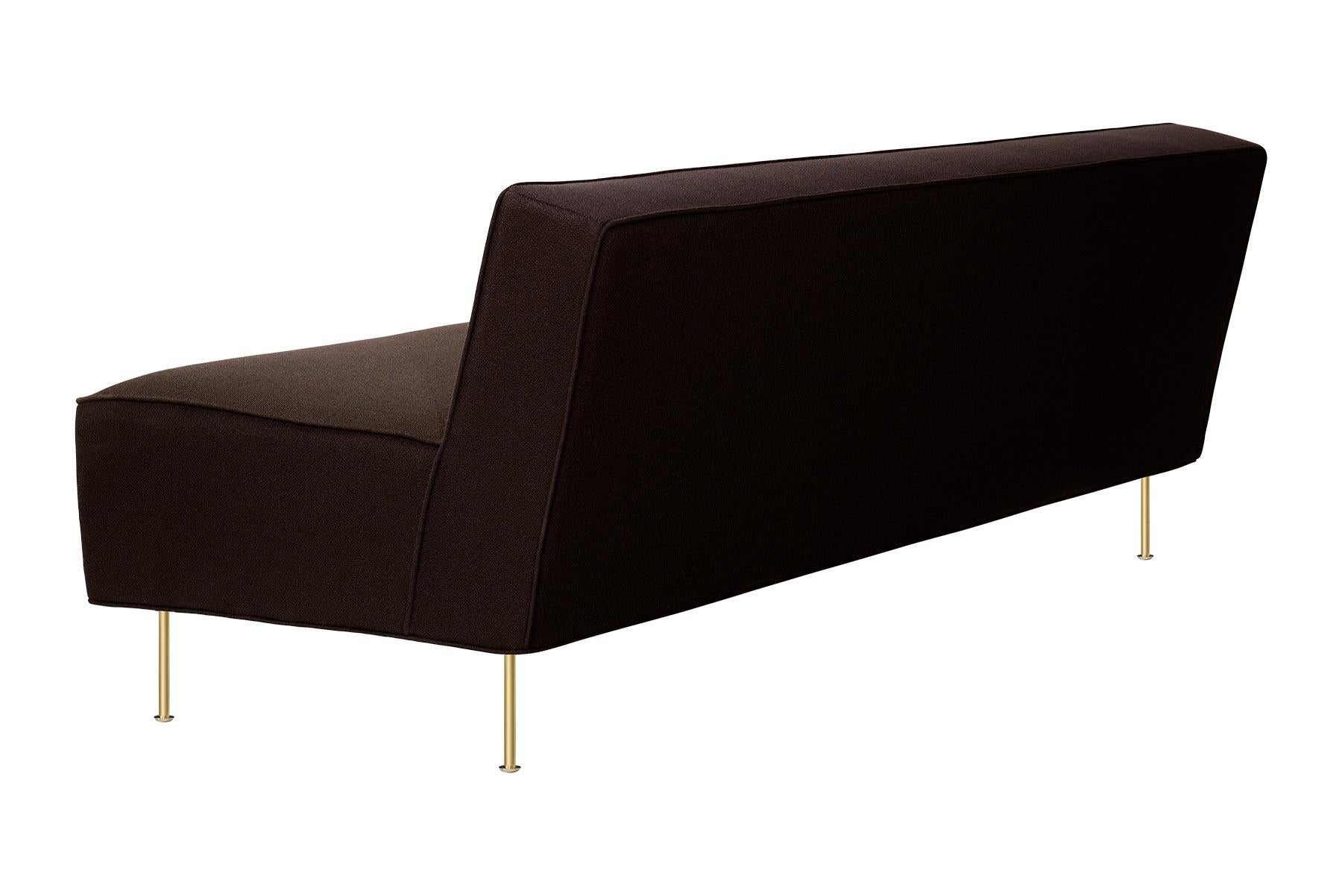 Canapé ligne moderne, entièrement tapissé, petit modèle Excellent état - En vente à Berkeley, CA