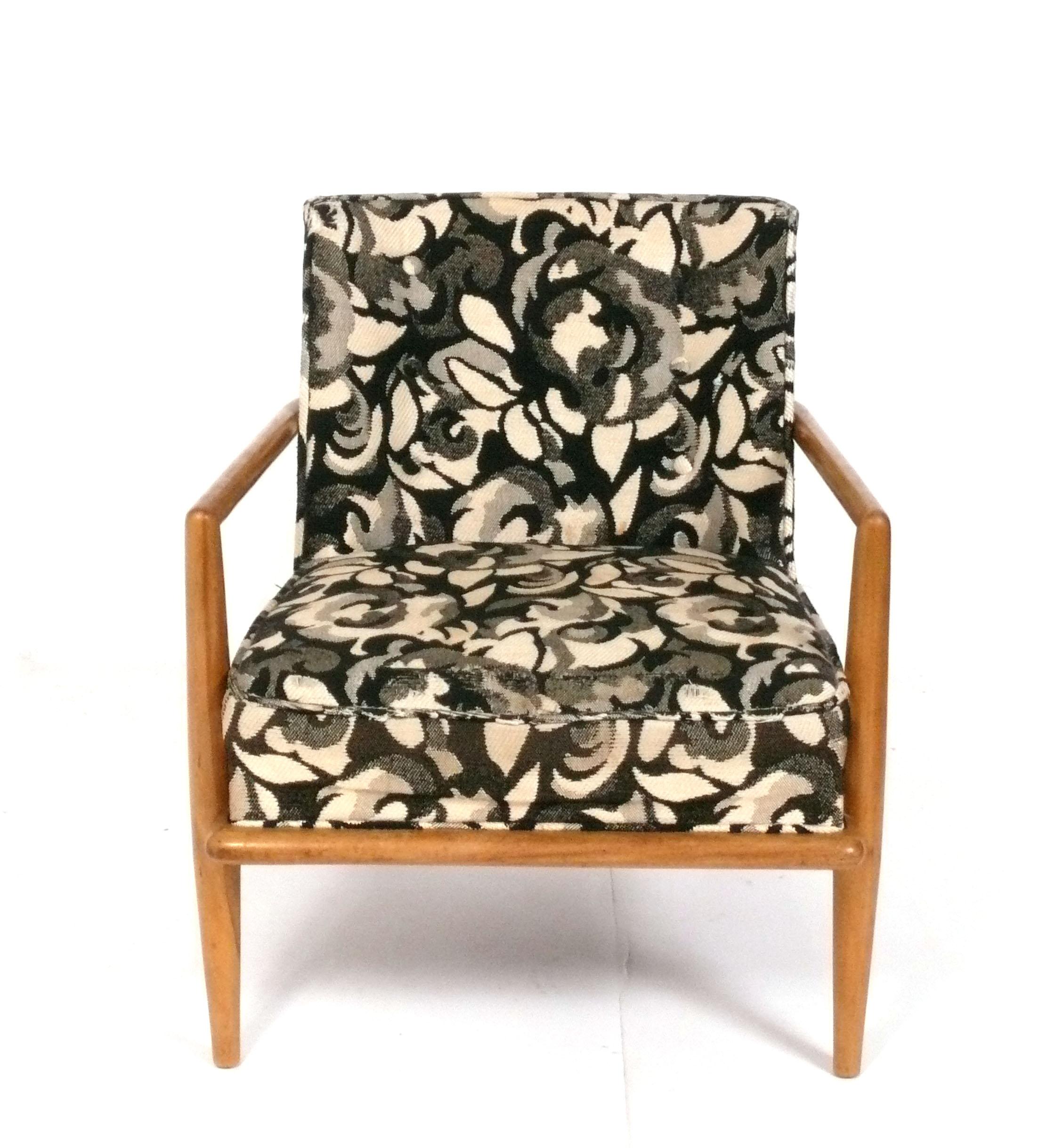 Sillón moderno de T.H. Robsjohn Gibbings Moderno de mediados de siglo en venta