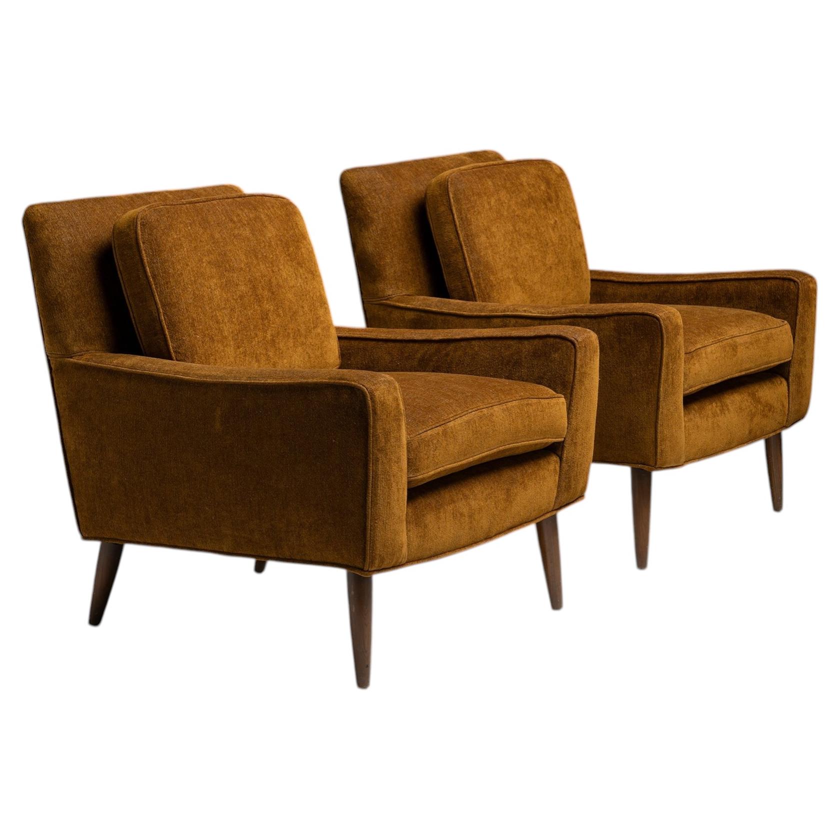 Modern Lounge Chairs, America 1950 For Sale