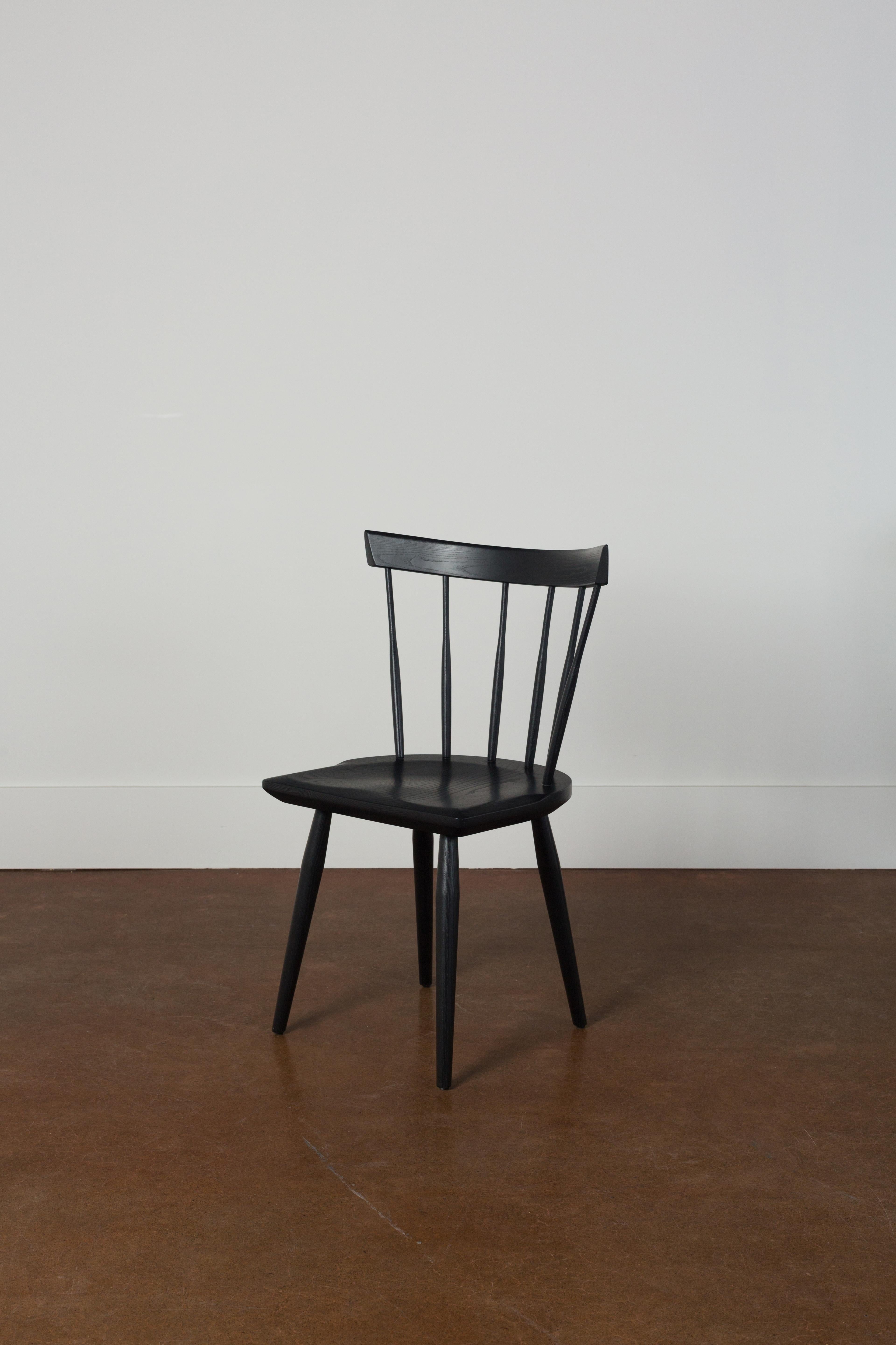 Canadian Modern Low Back Side Chair For Sale