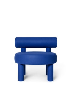 Modern Low Chair 'Gropius CS1' by NOOM, Gray