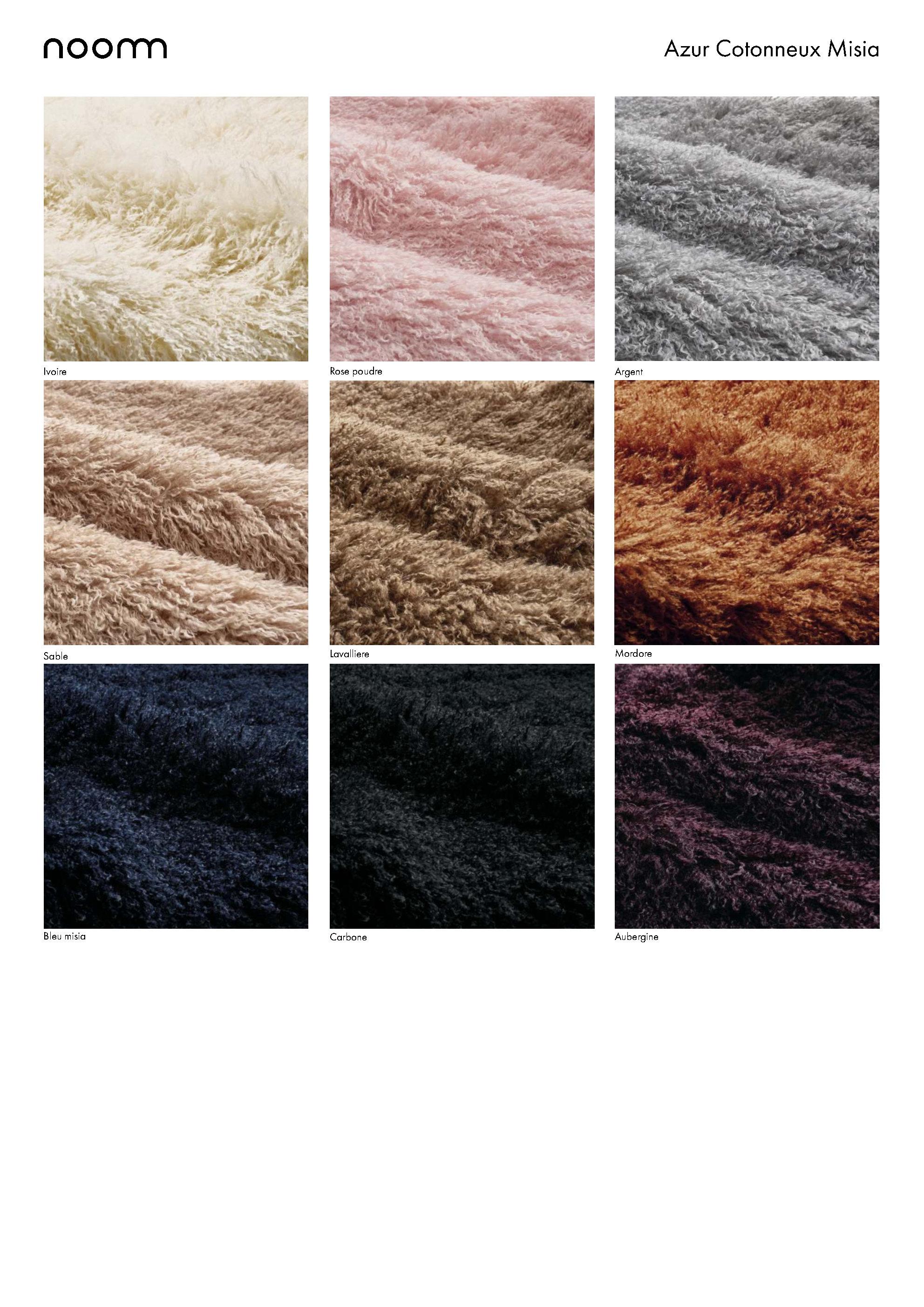 Pelliccia Poltroncina moderna Gropius CS1 Fluffy in ecopelliccia rosa azur premium di NOOM in vendita