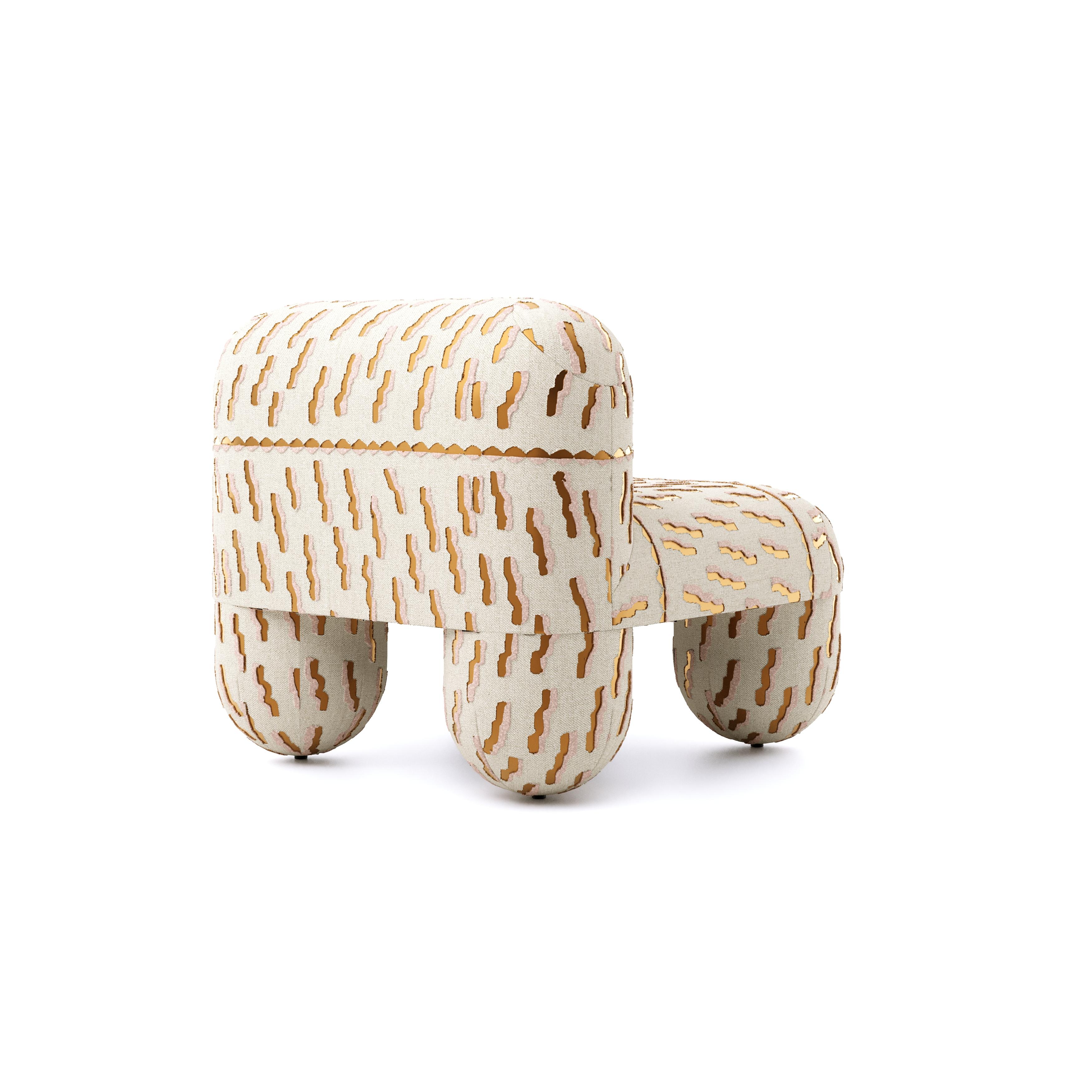 HELLO Low chair, crafted with meticulous attention to detail, boasts a visually striking and emotionally appealing design. Its round organic shapes exude playfulness yet sophistication, while the deep and comfortable seat and backrest provide