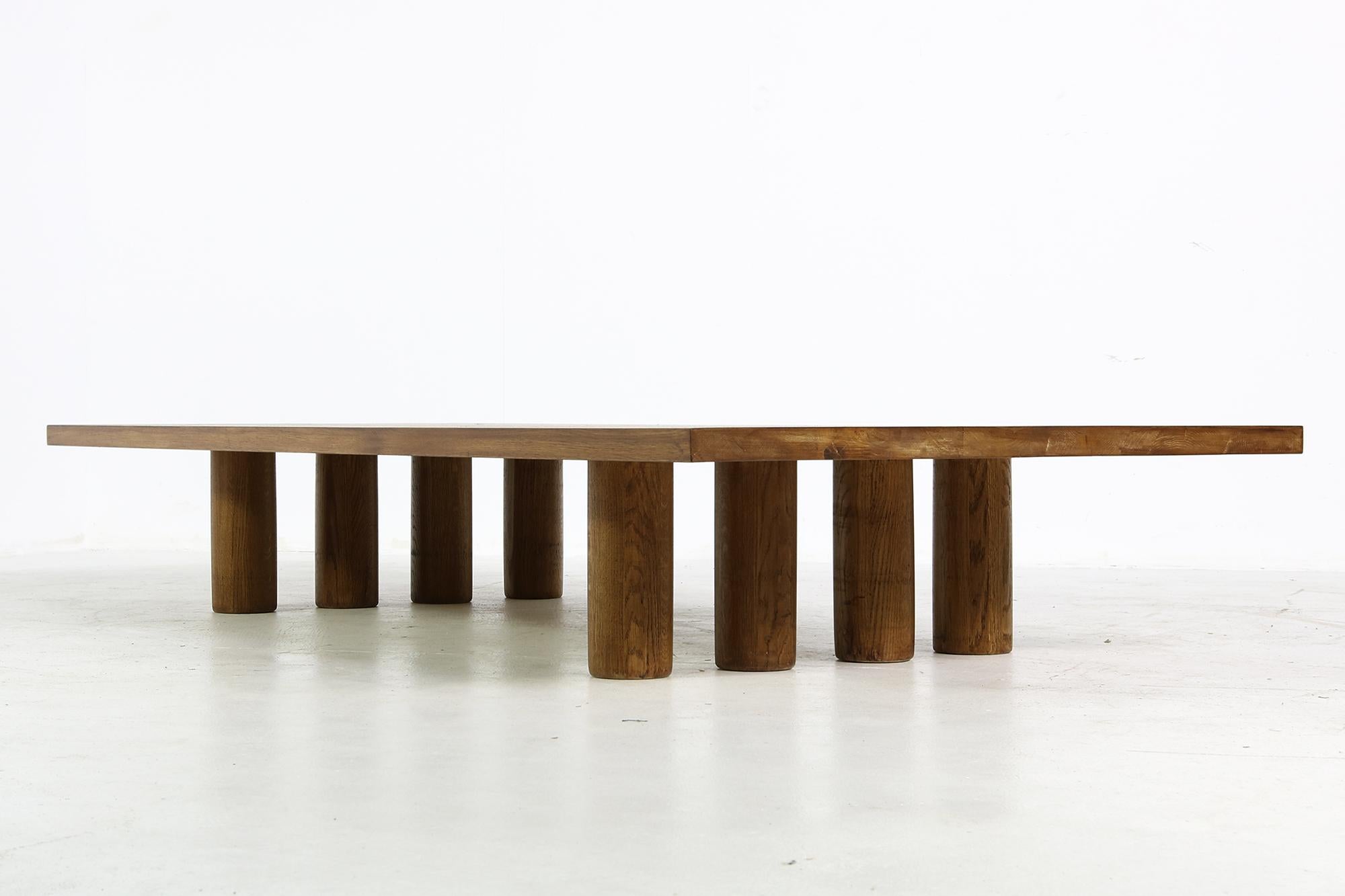 Beautiful contemporary Nathan Lindberg table, heavyweight. This piece can be used as a coffee table or console or bench... or even a daybed (please just contact us for more informations, ideas or additional costs, for example a matching mattress can