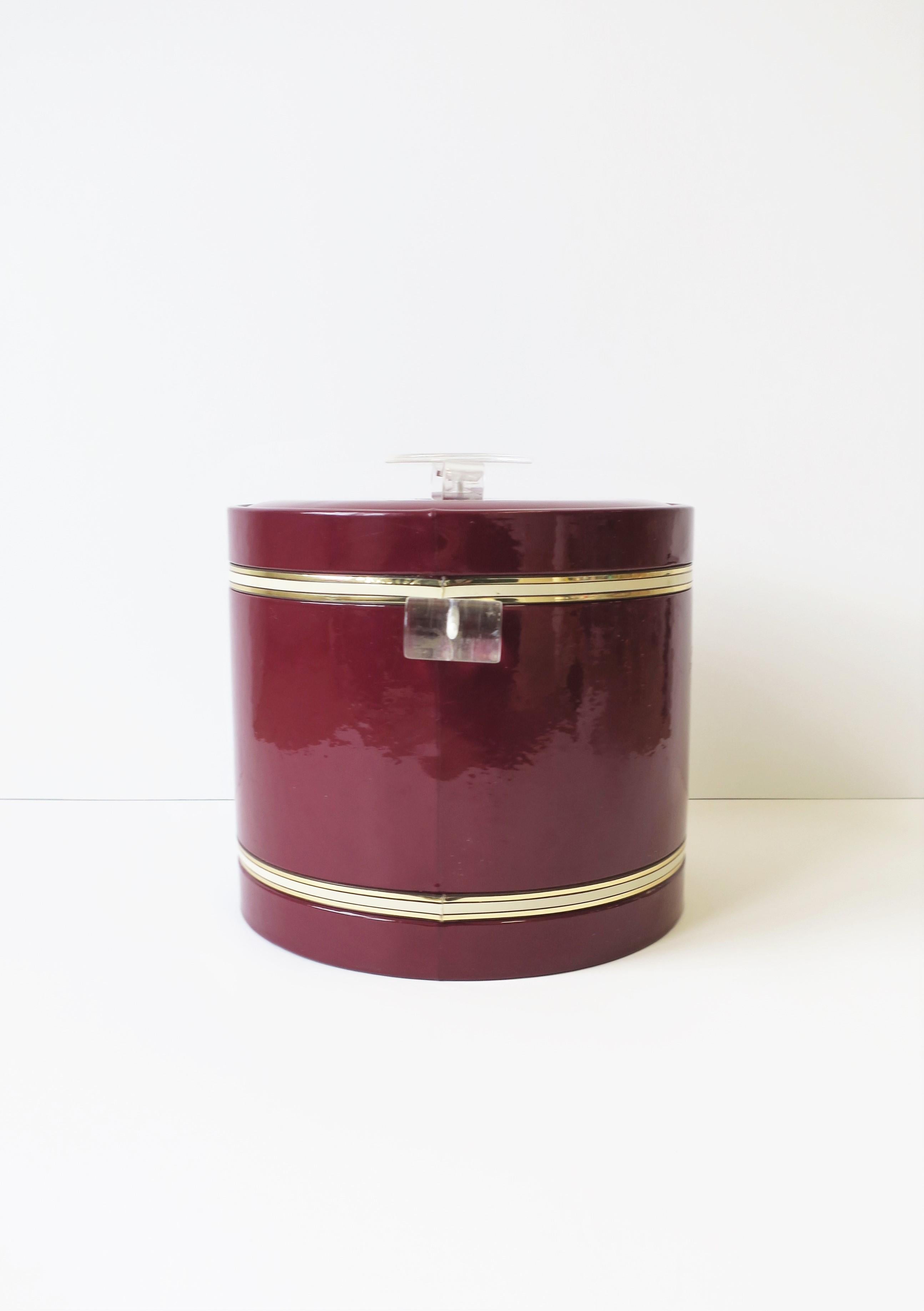 Lucite Ice Bucket or Wine Cooler, circa 1960s 3