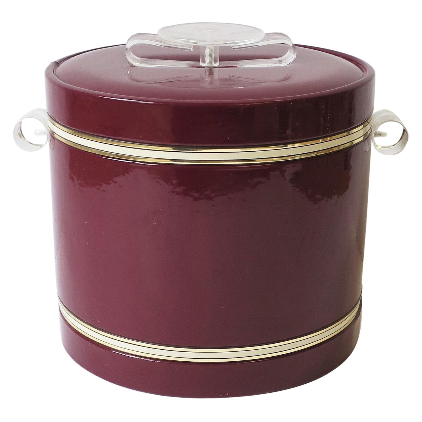 Lucite Champagne Wine Cooler or Ice Bucket at 1stDibs