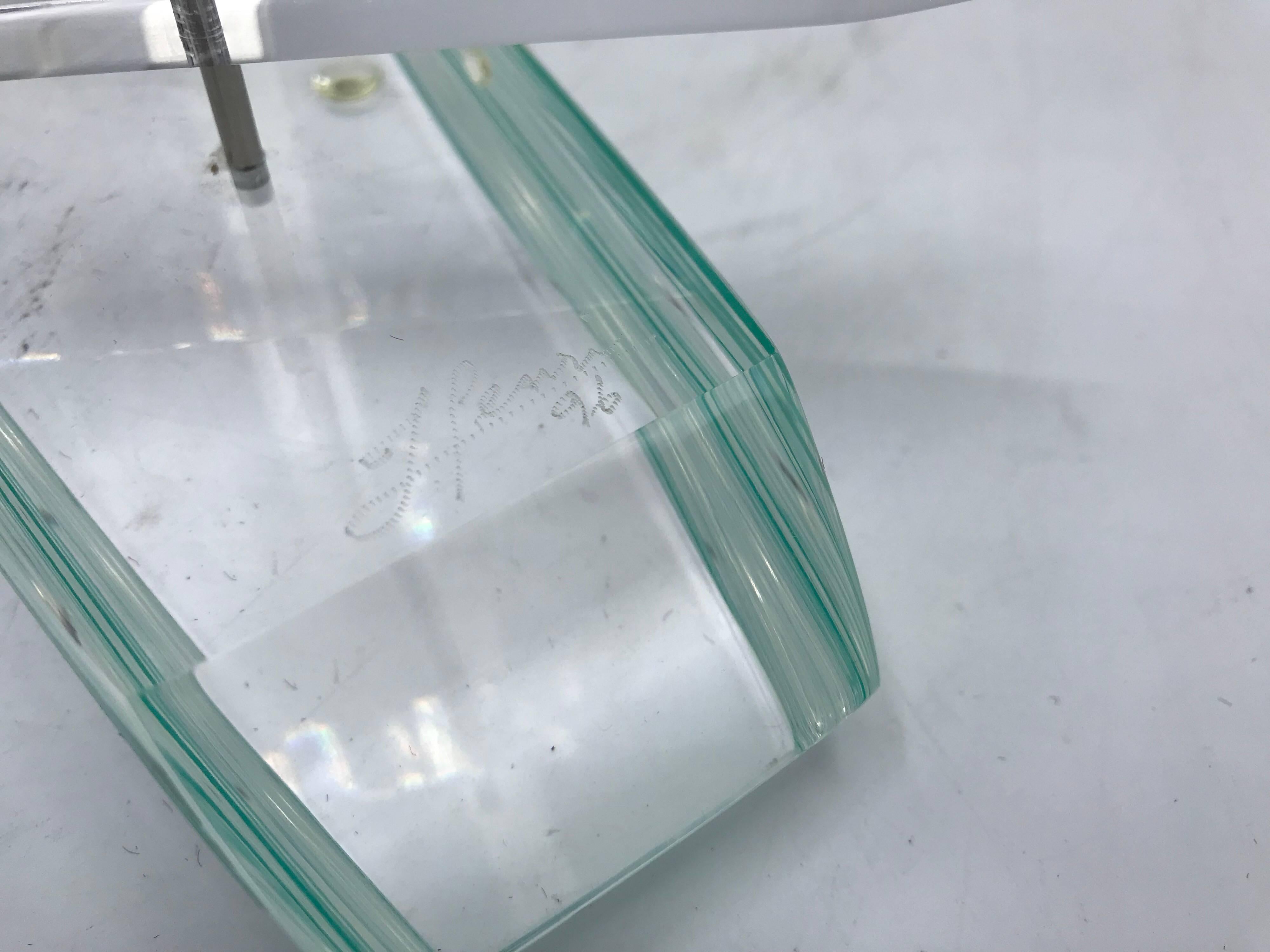 Modern Lucite Sailboat Sculpture 3