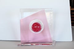 Modern Lucite Sculpture by Haziza