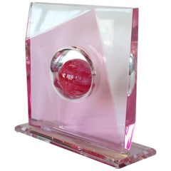 Modern Lucite Sculpture by Haziza