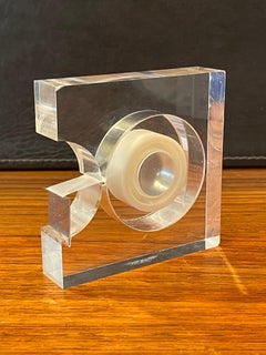 Modern Lucite Tape Dispenser by Two's Company, Design Study Collection MoMA