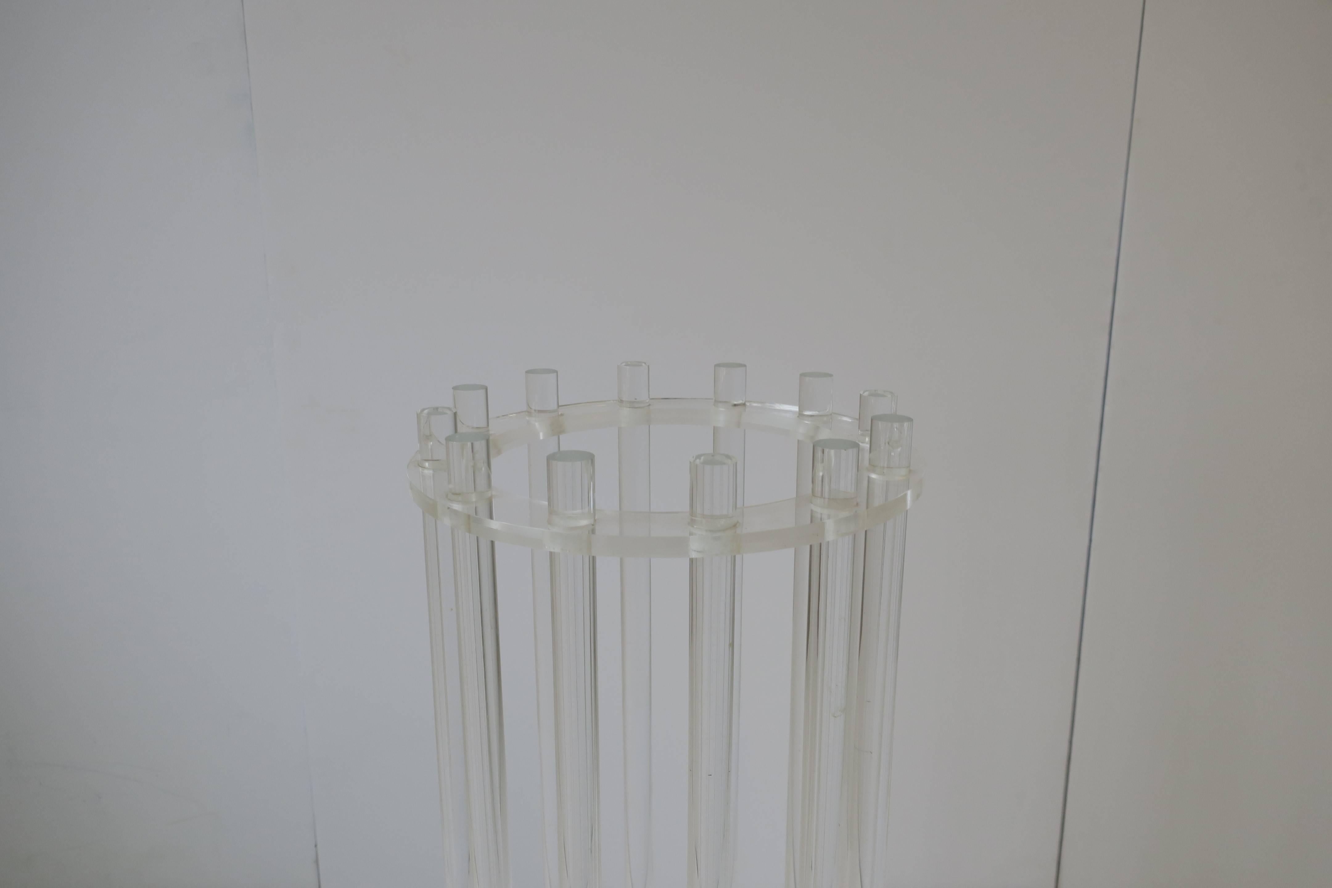 Lucite Umbrella Holder Stand 13