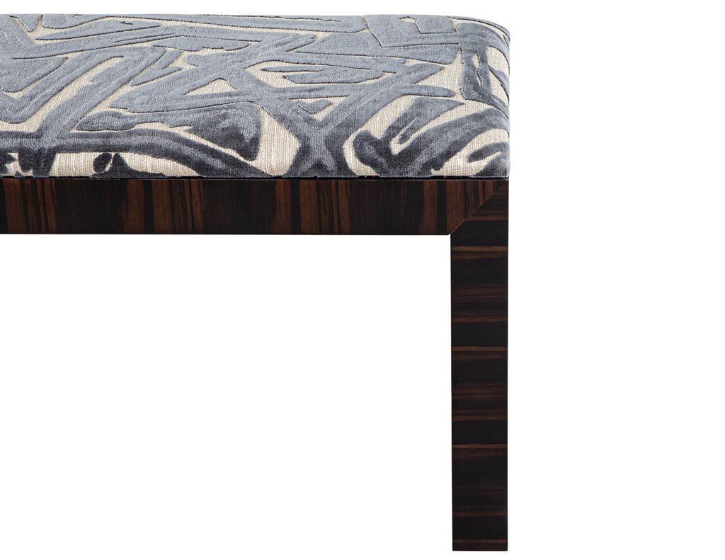 Modern Macassar Bench by Carrocel For Sale 3