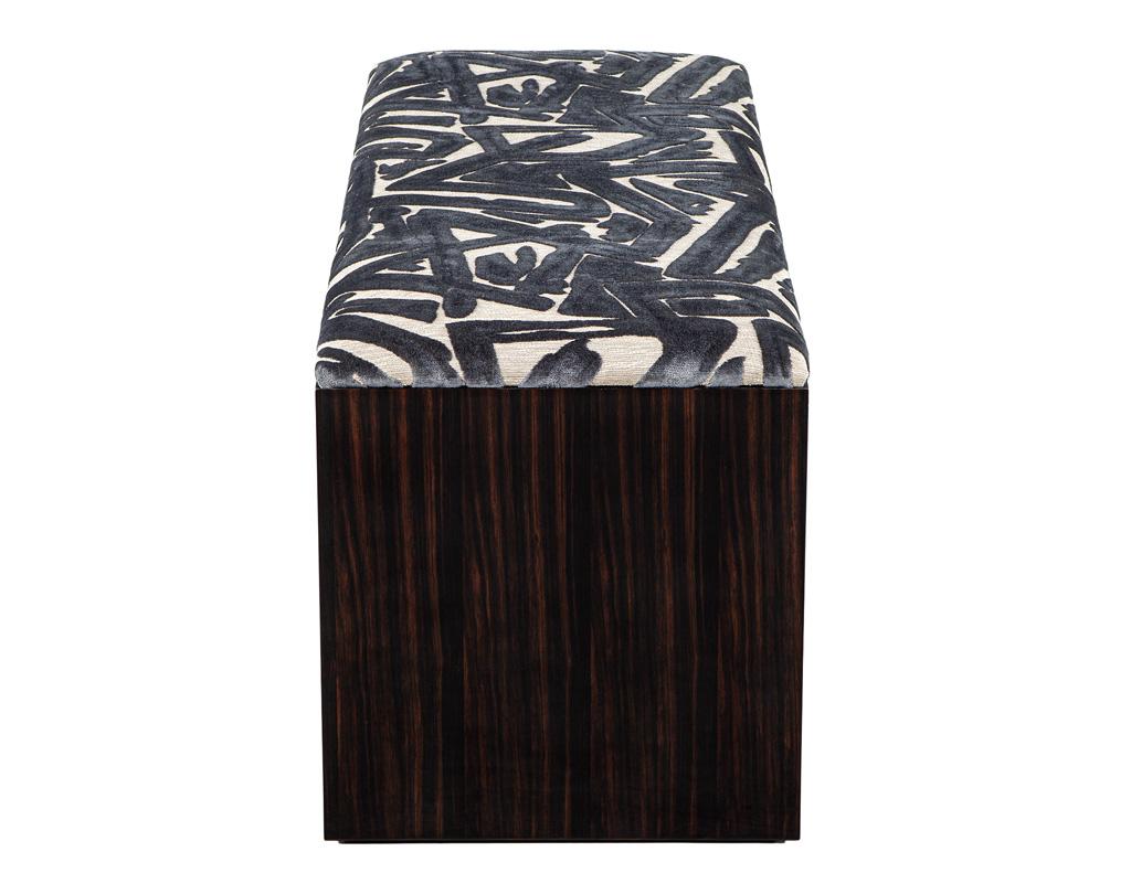 Modern Macassar Bench by Carrocel For Sale 4