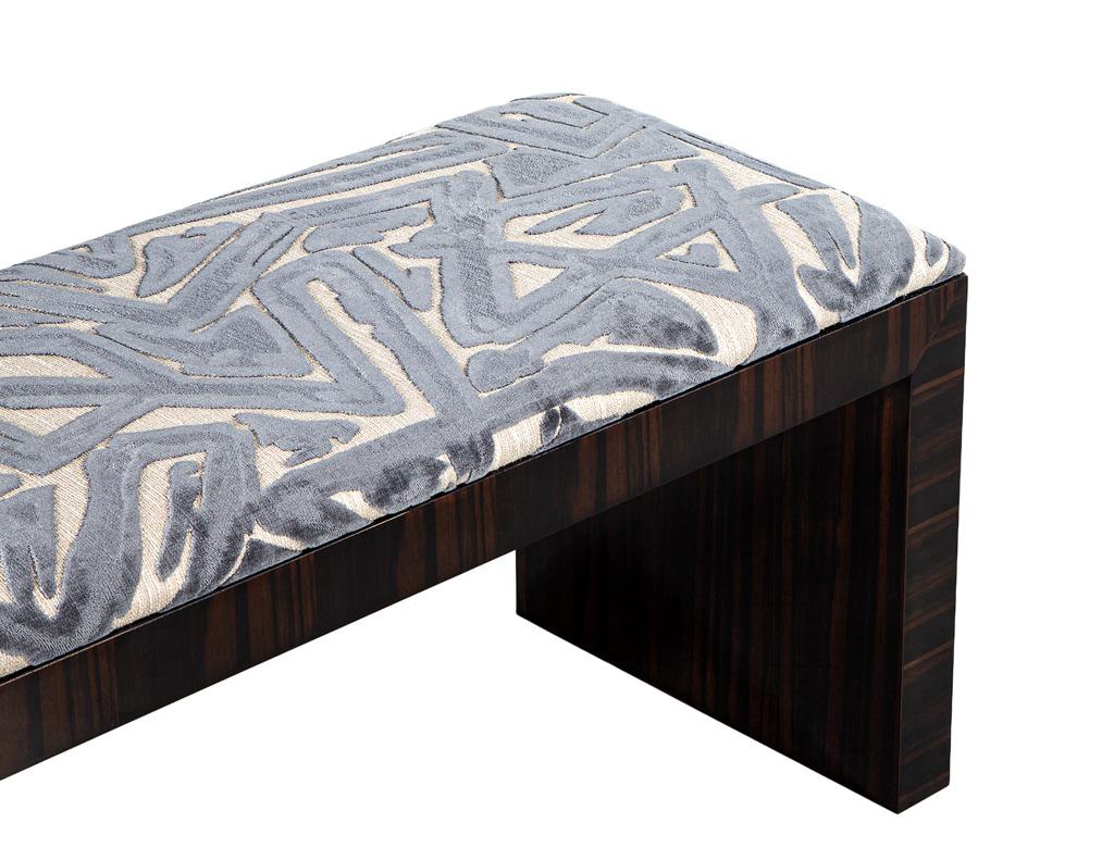 Modern Macassar Bench by Carrocel For Sale 5