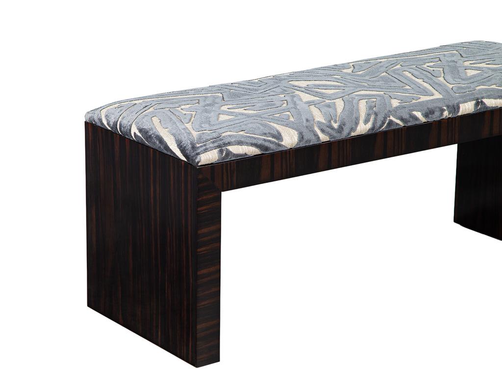 Modern Macassar Bench by Carrocel For Sale 6