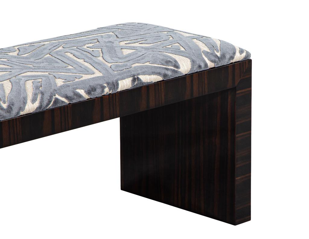 Modern Macassar Bench by Carrocel For Sale 7