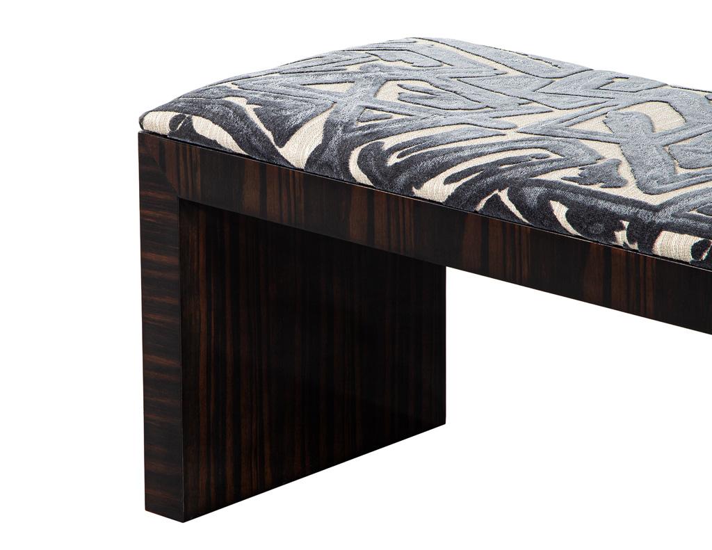 Modern Macassar Bench by Carrocel For Sale 8