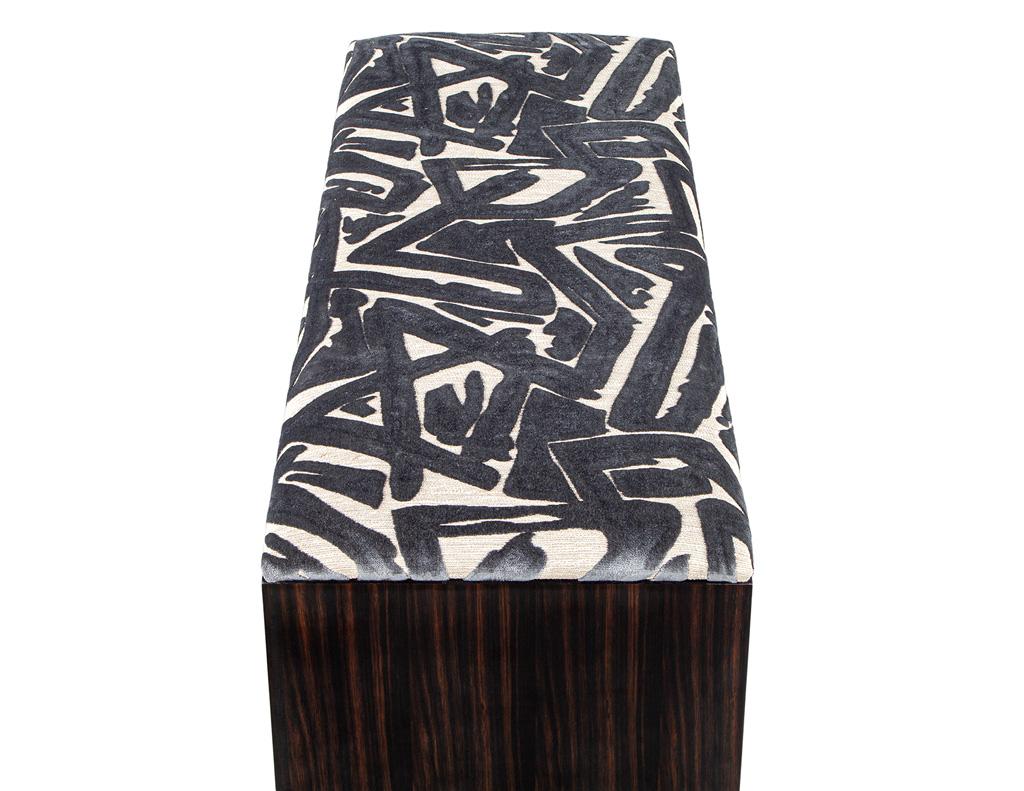 Modern Macassar Bench by Carrocel In New Condition For Sale In North York, ON