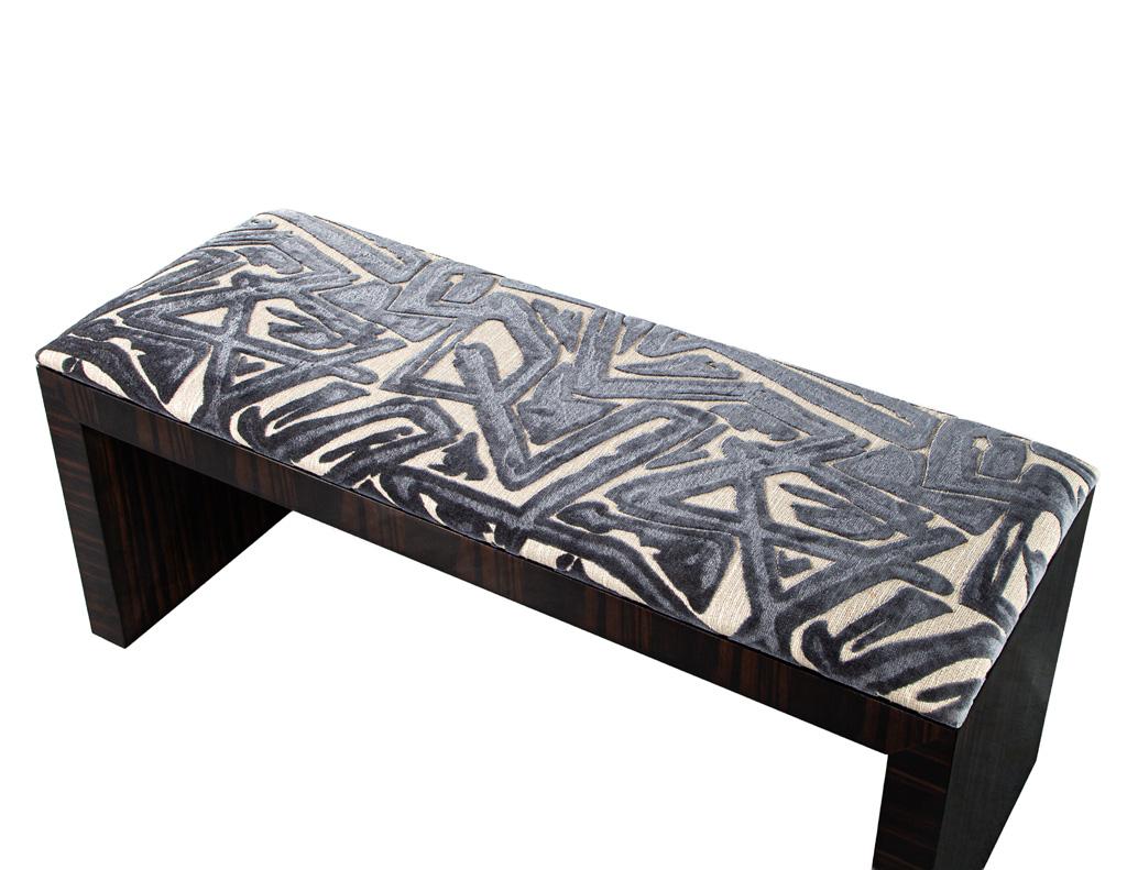 Modern Macassar Bench by Carrocel For Sale 1