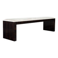 Modern Macassar Bench by Carrocel