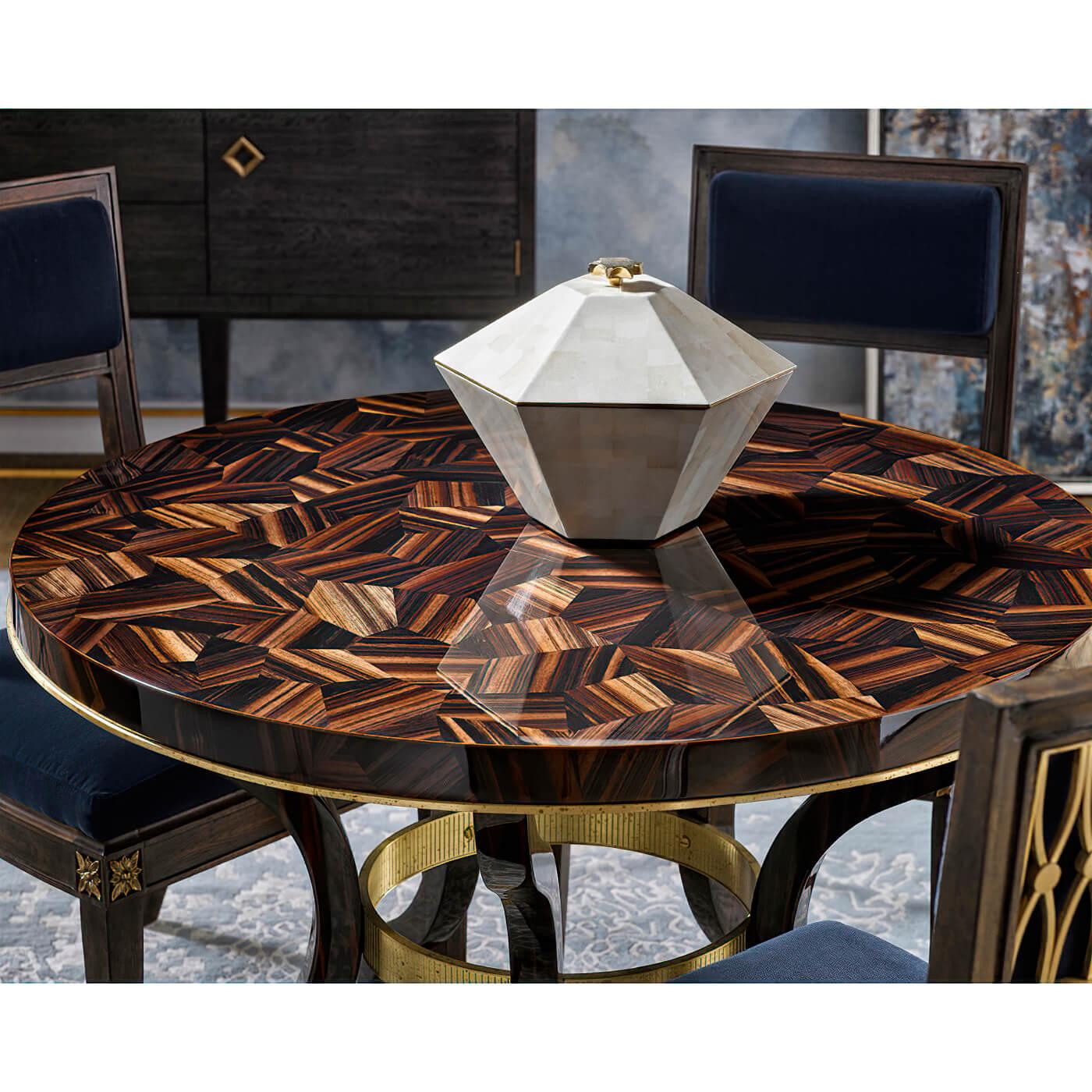 Modern Macassar Center Table 1