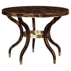 Modern Macassar Center Table