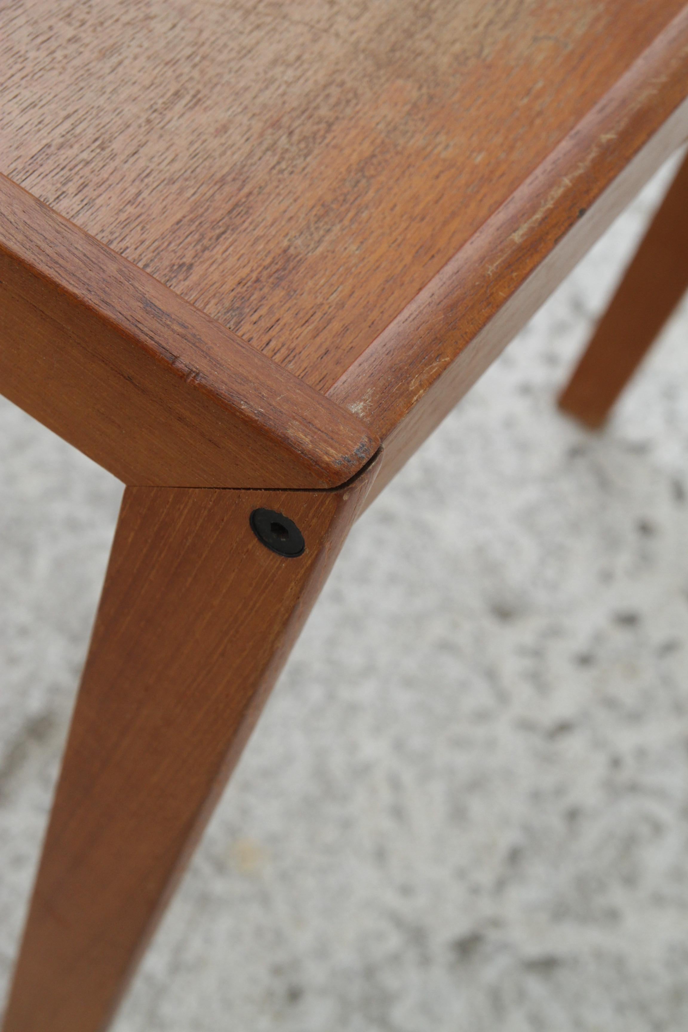 Bent Silberg Mobler Danish Modern Teak Sling Magazine Table/Rack For Sale 6