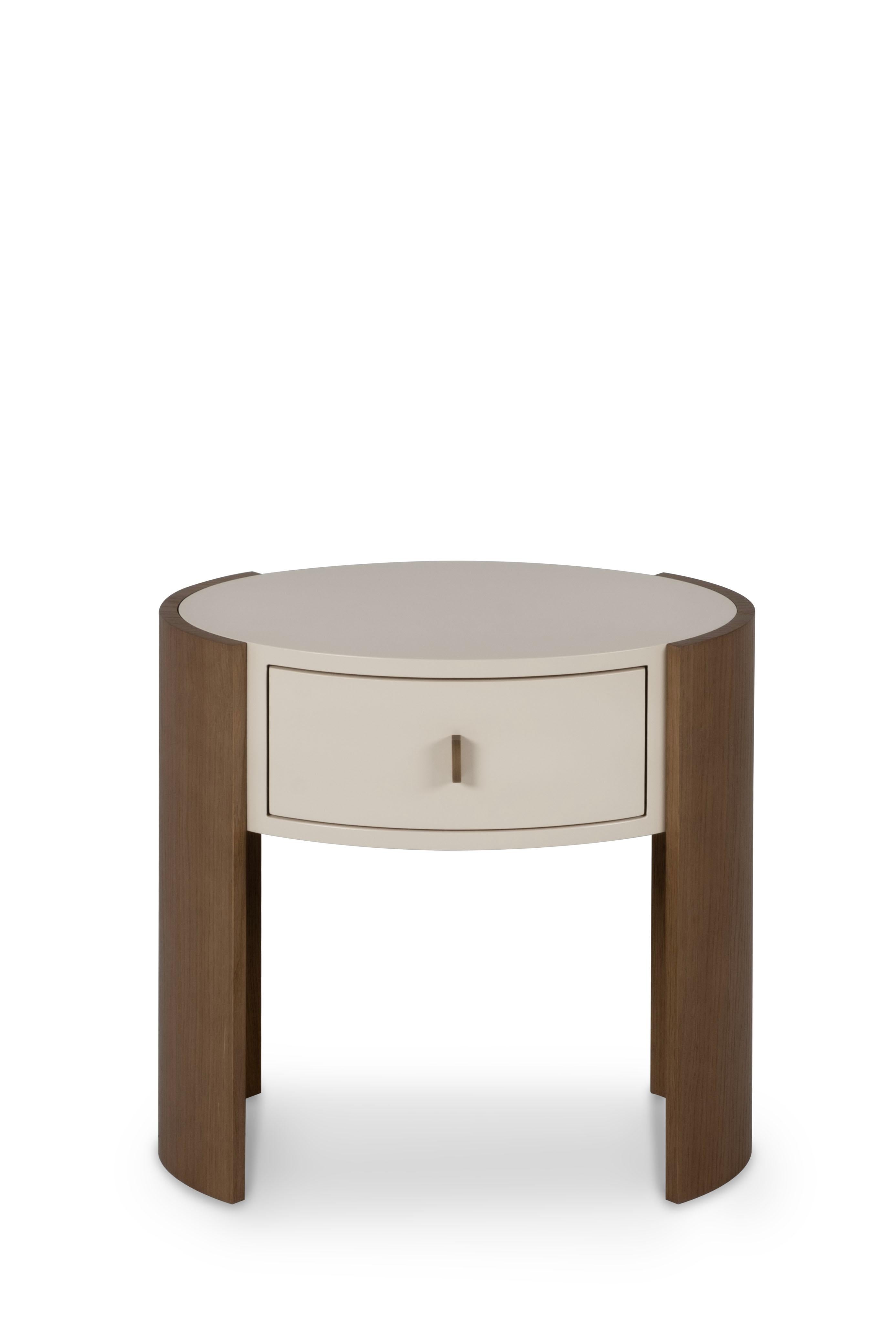 Toscana Nightstand, Contemporary Collection, Handcrafted in Portugal - Europe by Greenapple.

The organic modern Toscana nightstand is a captivating blend of natural beauty and contemporary design, where true freedom of movement allows the creative